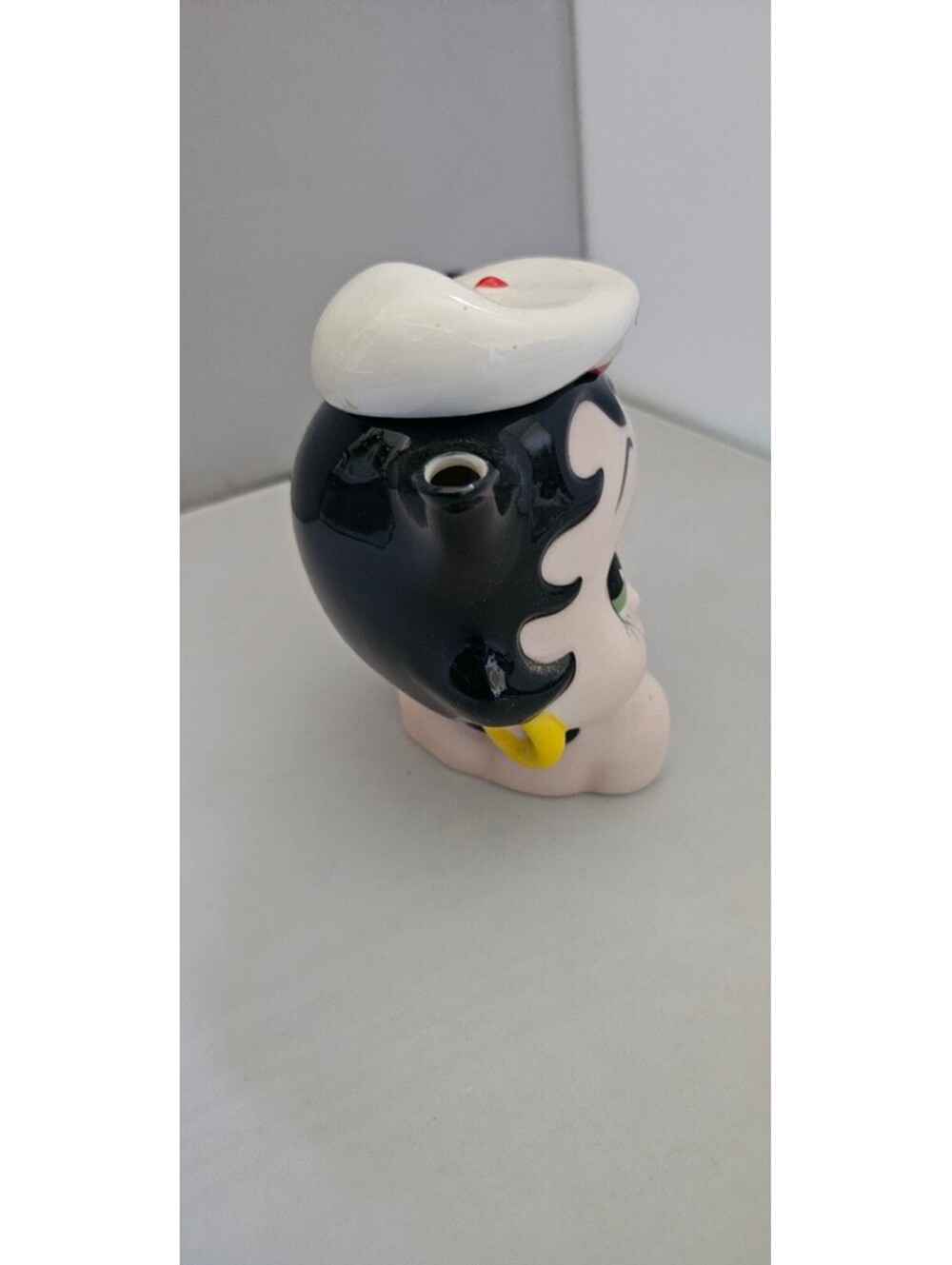 Vintage Betty Boop Ceramic Teapot with Sailor Hat Lid - Picture 6 of 7